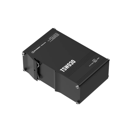 Teltonika 8 portos nem menedzselhető Ethernet switch, DIN sín, alacsony fogyasztás, ipari