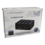 USB LC Power LC-DOCK-U3-4B HDD dokkoló állomás - Image 4