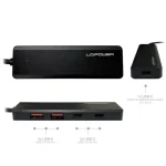 USB LC Power LC-HUB-U3-4-C 4 port USB 3.2 - Image 3