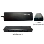 USB LC Power LC-HUB-U3-4-V2 4 port USB 3.2 - Image 3