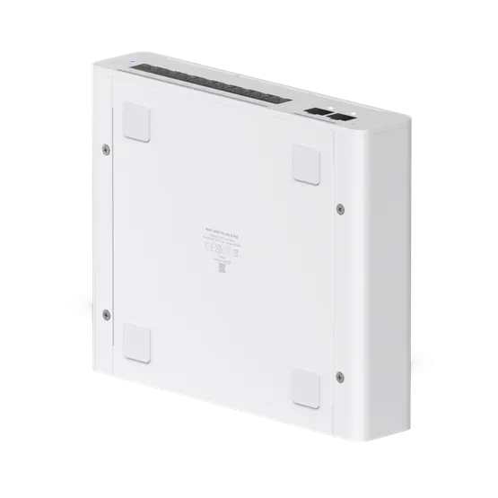 Ubiquiti Pro XG 8 PoE switch, kompakt asztali/fali, 8 port, L3 Etherlighting™ PoE++, 8x 10 GbE, 2x 10G SFP+ port - Image 7
