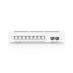 Ubiquiti Pro XG 8 PoE switch, kompakt asztali/fali, 8 port, L3 Etherlighting™ PoE++, 8x 10 GbE, 2x 10G SFP+ port - Image 3