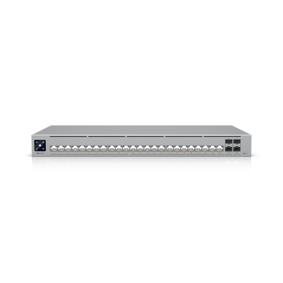 Ubiquiti_UniFi_L3_Switch_22x_25_GbE_RJ45_port_2x_10_GbE_RJ45_port_4x_SFP_portrackbe_szerelheto-i745916.png Ubiquiti UniFi L3 Switch, 22x2.5 GbE RJ45 port, 2x10 GbE RJ45 port, 4x SFP+ port,rackbe szerelhető - Image 1