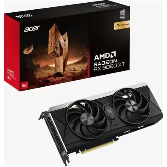 VGA Acer AMD Nitro Radeon RX 9060 XT OC 16GB GDDR6 - DP.Z4KWW.P01 - Image 7