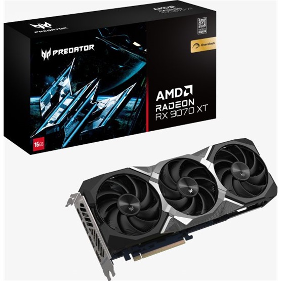 VGA Acer AMD Predator Bifrost Radeon RX 9070 XT OC 16GB GDDR6 - DP.Z4FWW.P01 - Image 7