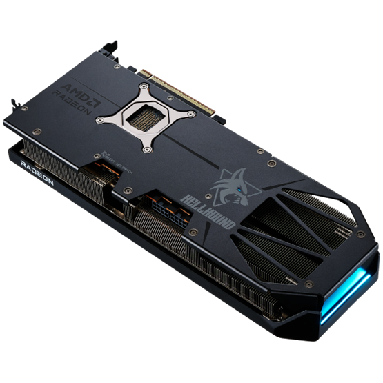 VGA PowerColor AMD RX 9070 XT Hellhound 16GB GDDR6 - RX9070XT 16G-L/OC - Image 7