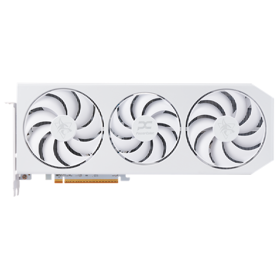 VGA PowerColor AMD RX 9070 XT Hellhound Spectral White 16GB GDDR6 - RX9070XT 16G-L/OC/WHITE - Image 2