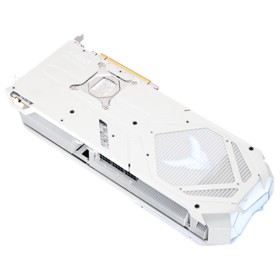 VGA PowerColor AMD RX 9070 XT Red Devil Spectral White 16GB GDDR6 - RX9070XT 16G-E/OC/WHITE - Image 5