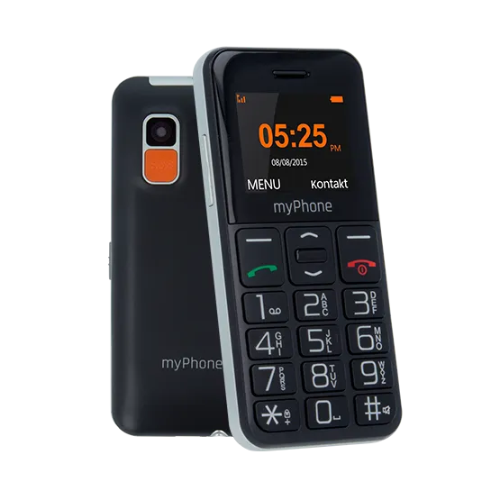 myPhone HALO Easy 1,7" mobiltelefon - fekete