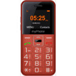 myPhone HALO Easy 1,7" mobiltelefon - piros - Image 5