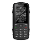 HAMMER Rock 2,4" Dual SIM csepp-, por- és ütésálló mobiltelefon - fekete