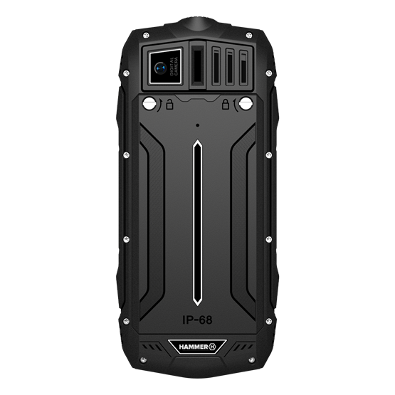 HAMMER Rock 2,4" Dual SIM csepp-, por- és ütésálló mobiltelefon - fekete - Image 9