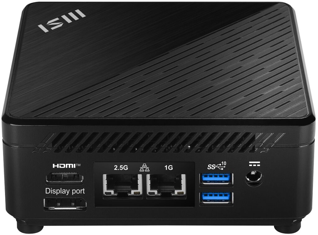 MSI Cubi 5 12M barebone mini PC, fekete - Intel Core i7-1255U (405BEU-B71255UXX) - Image 4