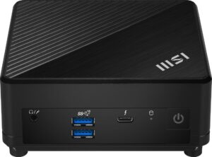 MSI Cubi 5 12M barebone mini PC, fekete - Intel Core i5-1235U (406BEU-B51235UXX)