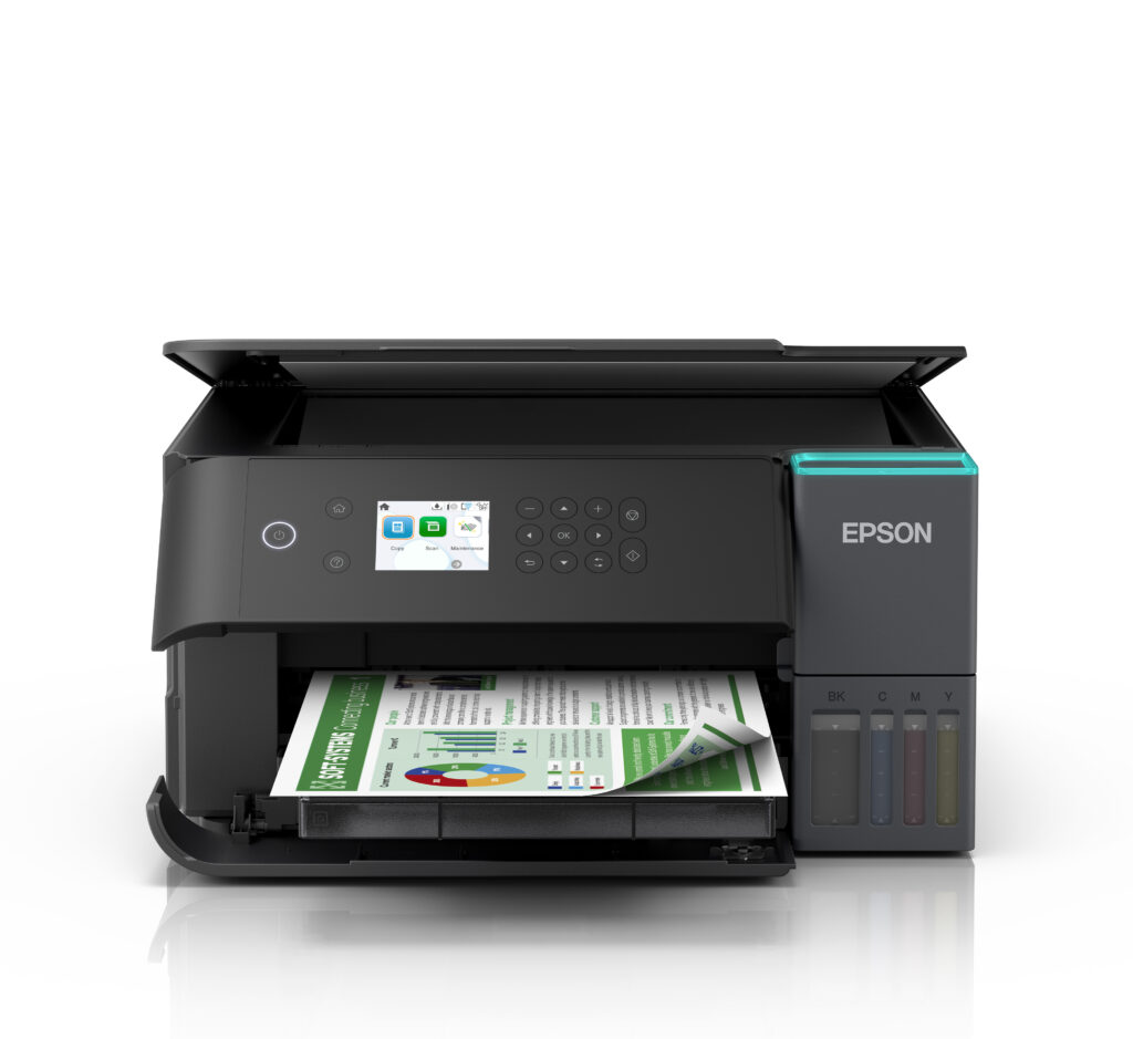 24lio3_mcl_blk_01.jpg Epson EcoTank L6360 színes tintasugaras A4 MFP, duplex, LAN, WIFI, fekete - Image 1