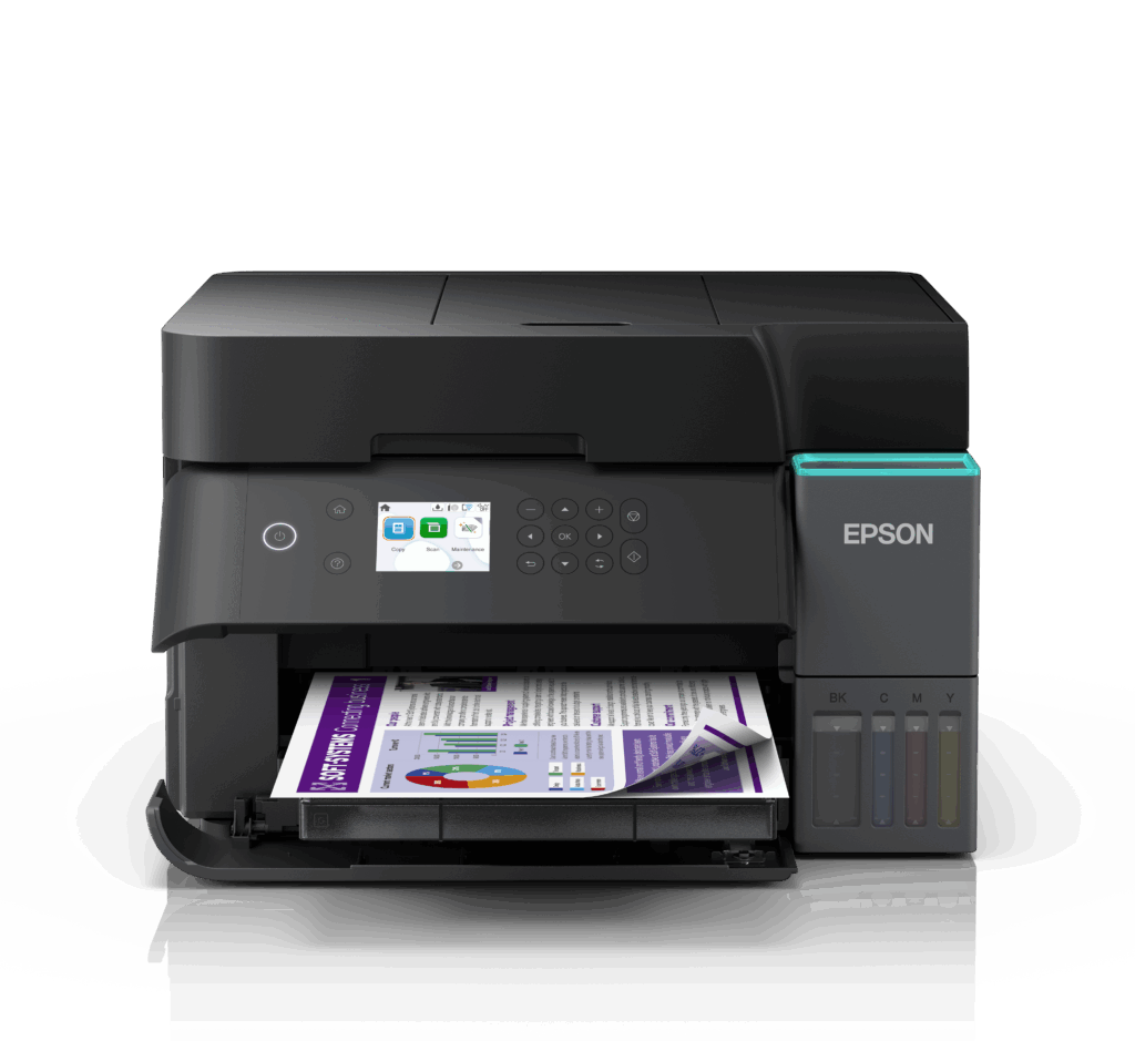 24lio3_mdl_blk_02.png Epson EcoTank L6370 színes tintasugaras A4 MFP, ADF, duplex, LAN, WIFI, fekete - Image 1