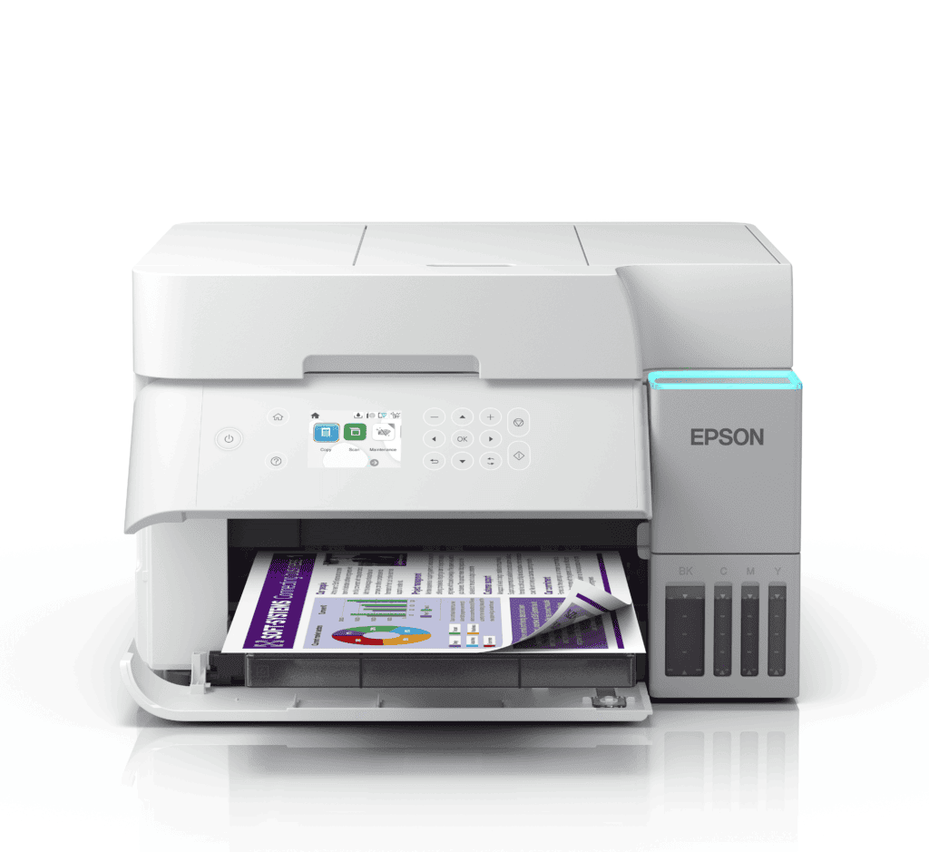 24lio3_mdl_wht_02_2.png Epson EcoTank L6376 színes tintasugaras A4 MFP, ADF, duplex, LAN, WIFI, fehér - Image 2