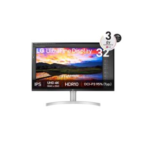 LG 32" 32UN650K-W UltraFine™ 16:9 4K UHD IPS monitor