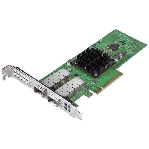540-BDHY_540-BDHY.jpg Dell Broadcom 57414 Dual Port 10/25GbE SFP28 Adapter PCIe Full Height V2 - Image 1