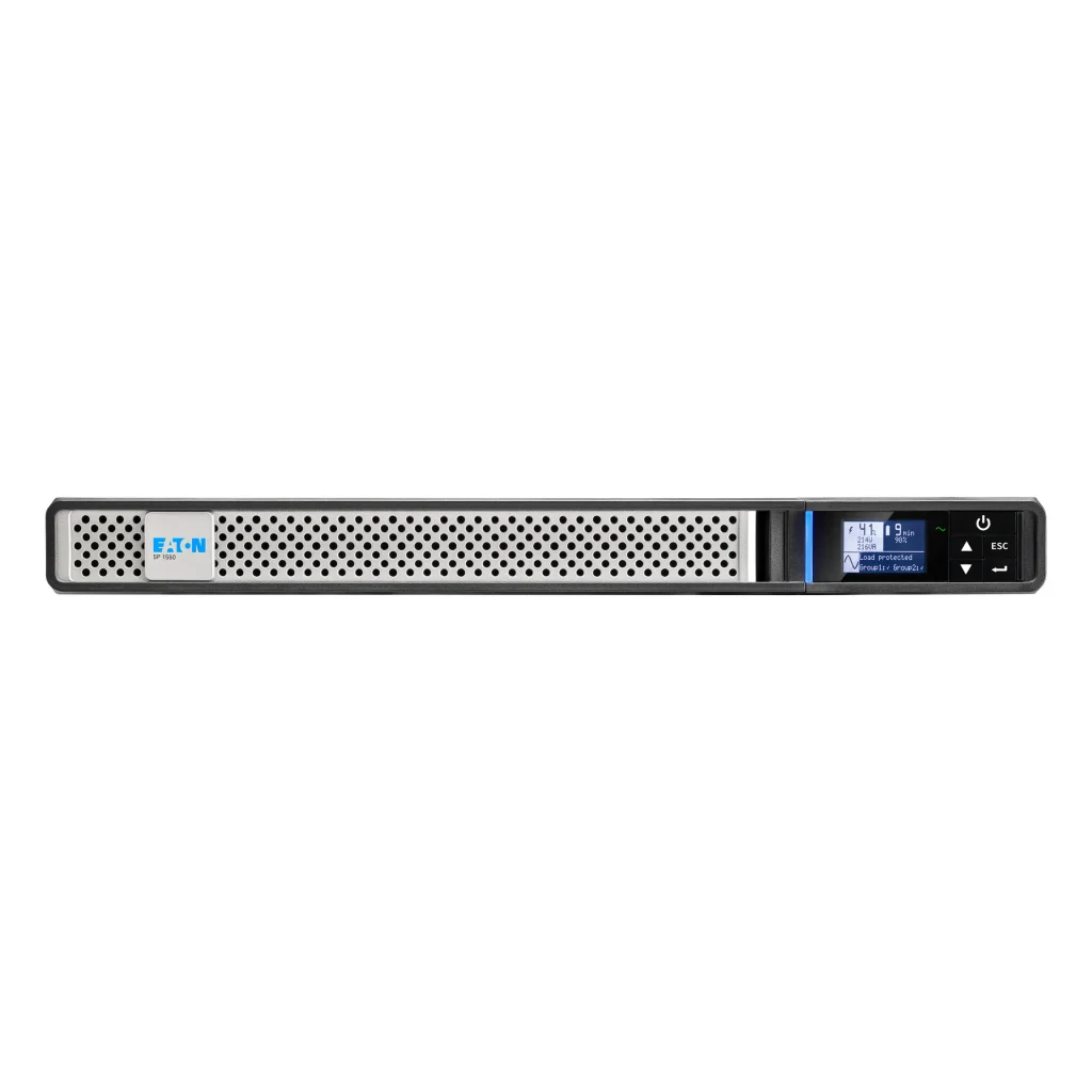 Eaton 5P 1550iG2 Rack1U vonali-interaktív 1:1 UPS - Image 1