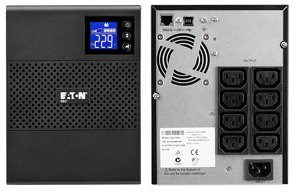 Eaton 5SC 1500i vonali-interaktív 1:1 UPS