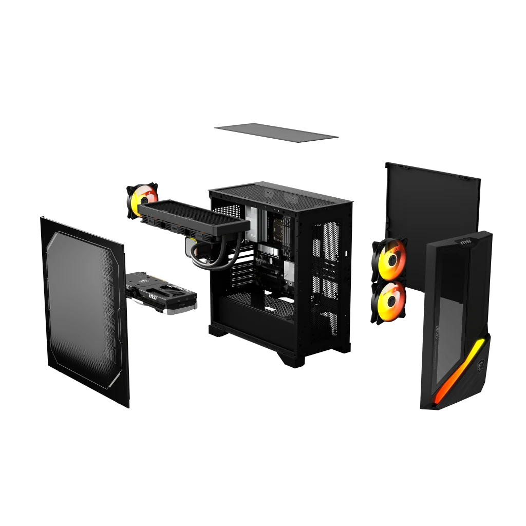 MSI MPG Infinite Z3 X3D - R7 7800X3D, RTX 5070 12GB, 32GB DDR5, 1TB PCIe, Win11 - Image 5