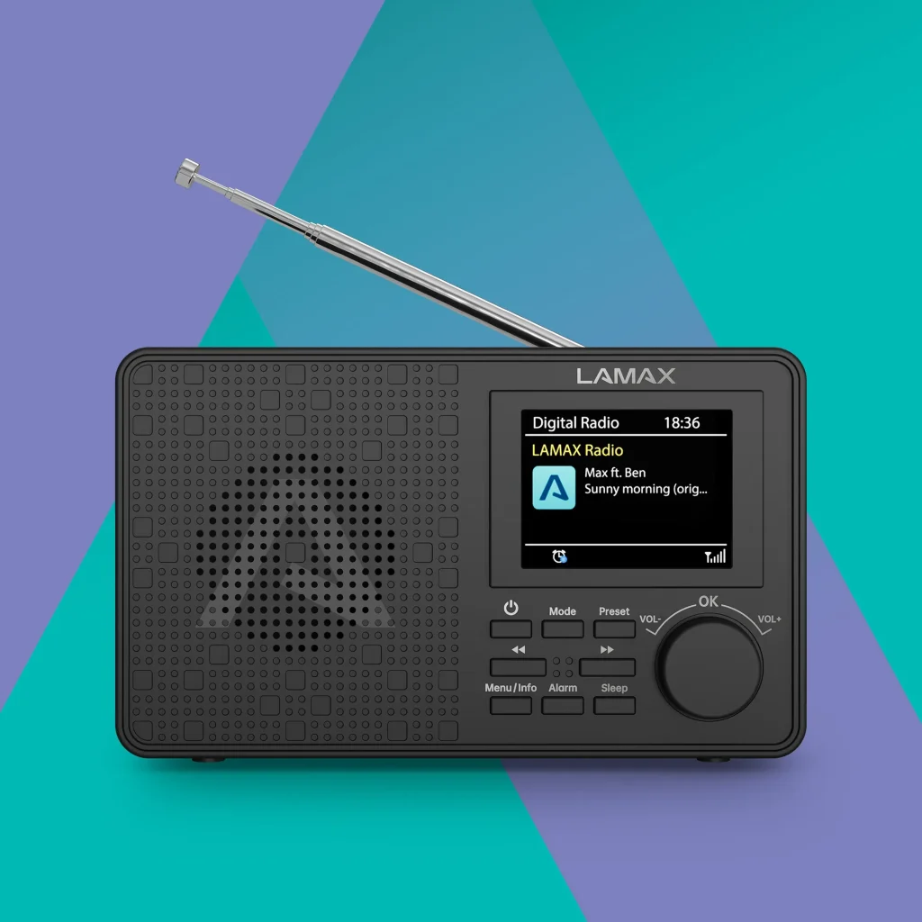 LAMAX RadioVox1 DAB Bluetooth Rádió - Image 3