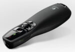 Logitech Presenter - R400 (Vezeték nélküli, Max.: 15m, Plug & Play, töltöttség jelző, fekete)