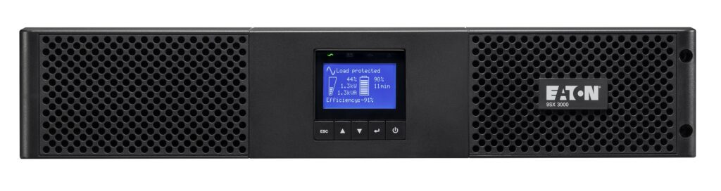 9SX3000IR.jpg Eaton 9SX 3000i Rack on-line 1:1 UPS - Image 1