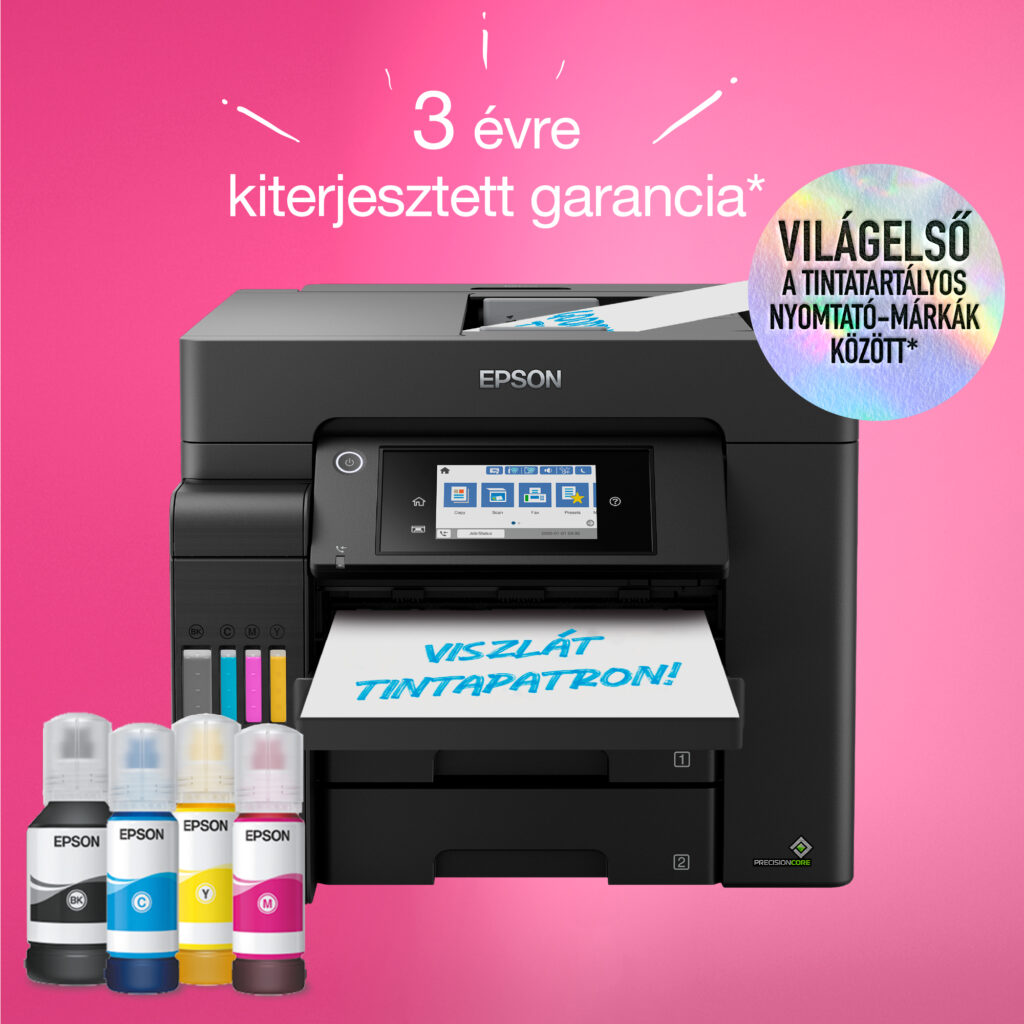 Epson EcoTank L6550 színes tintasugaras A4 MFP, DADF, duplex, LAN, WIFI, FAX - Image 7