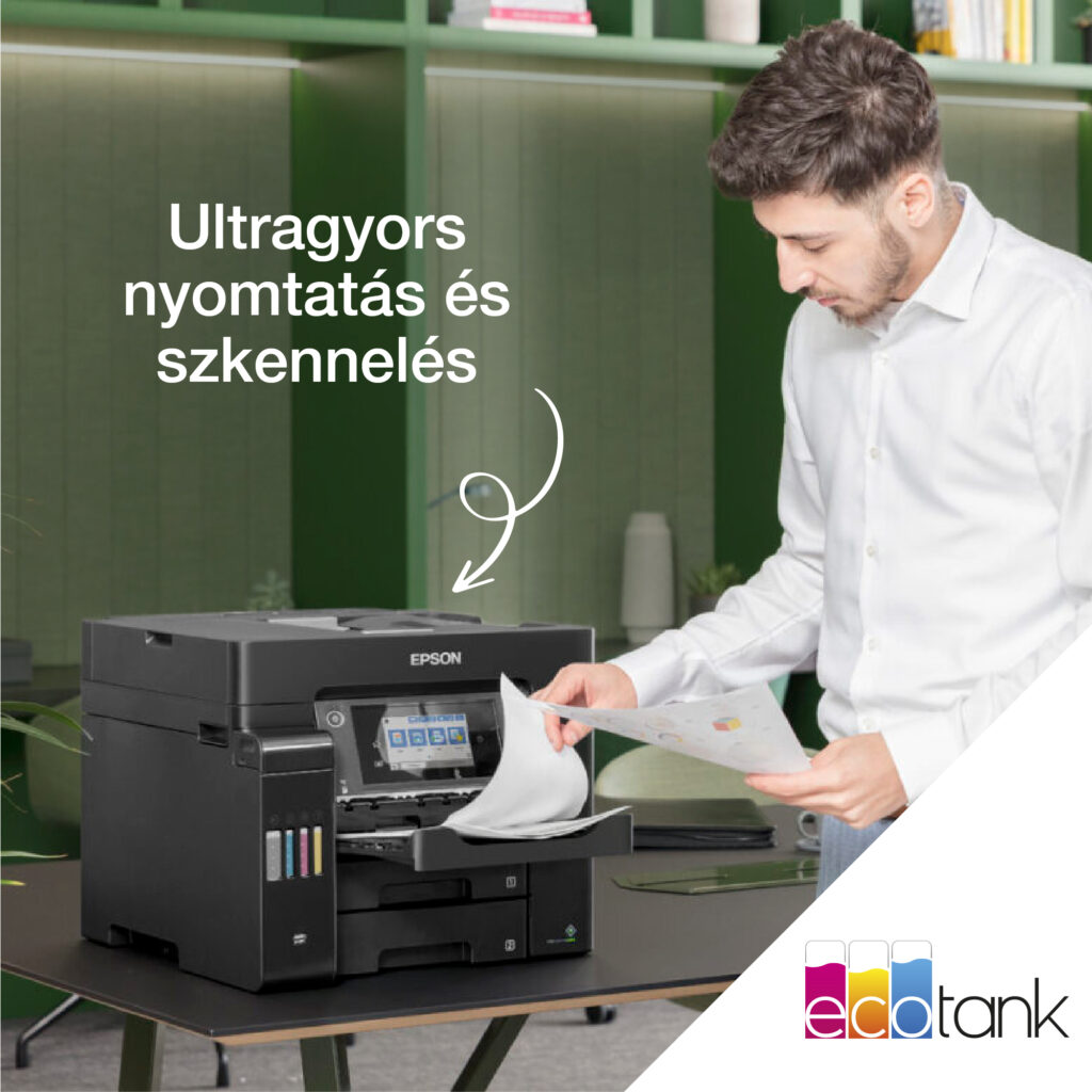 Epson EcoTank L6550 színes tintasugaras A4 MFP, DADF, duplex, LAN, WIFI, FAX - Image 9