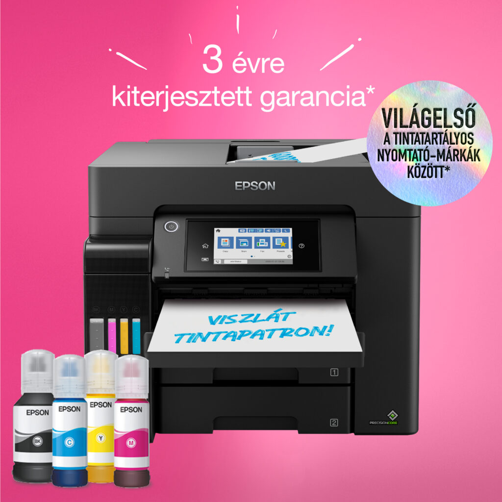 Epson EcoTank L6570 színes tintasugaras A4 MFP, DADF, duplex, LAN, WIFI, FAX - Image 7