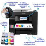 Epson EcoTank L6570 színes tintasugaras A4 MFP, DADF, duplex, LAN, WIFI, FAX - Image 2