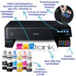Epson EcoTank L8180 színes tintasugaras A3+ fotó MFP, duplex, WIFI - Image 2