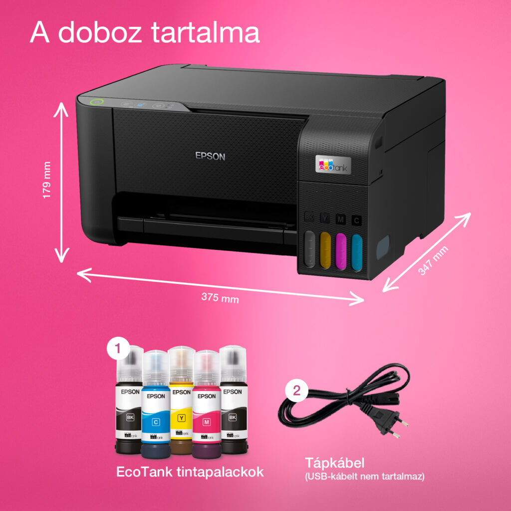 Epson EcoTank L3230 színes tintasugaras A4 MFP - Image 4