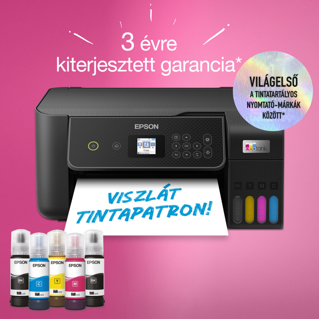 Epson EcoTank L3280 színes tintasugaras A4 MFP, WIFI, fekete - Image 7