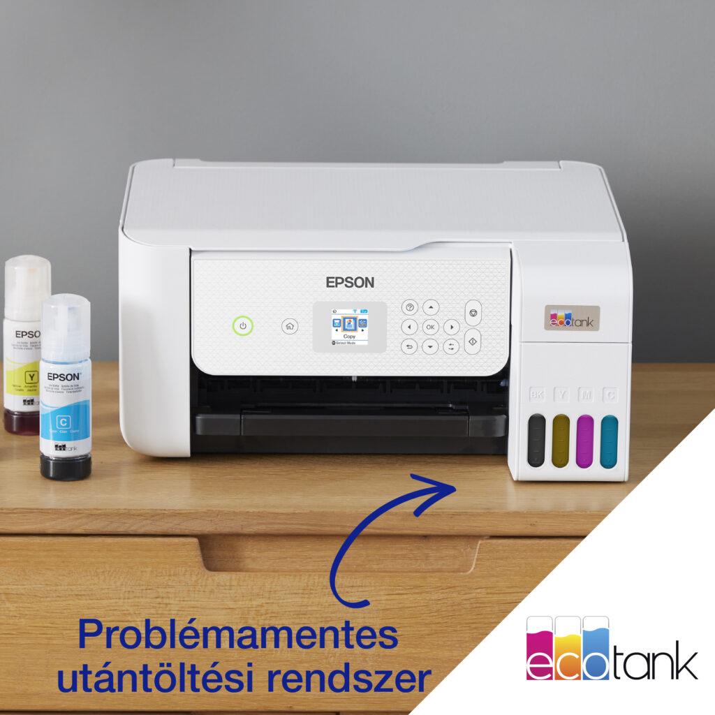 Epson EcoTank L3286 színes tintasugaras A4 MFP, WIFI, fehér - Image 6
