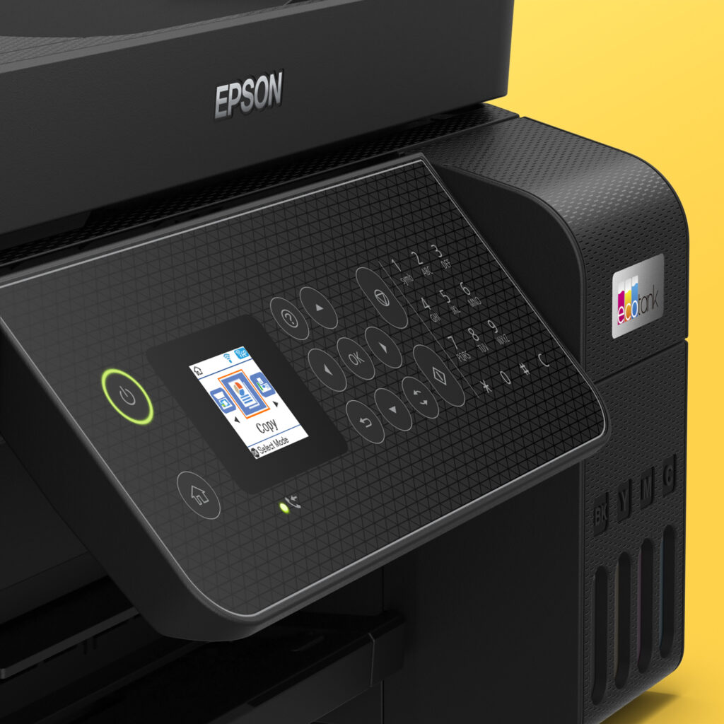 A18418-productpicture-hires-hu-HU-EcoTank_L5310_08_PrinterPanel_2000x2000px.jpg Epson Ecotank L5310 színes tintasugaras A4 4in1 MFP, ADF, WIFI, fekete - Image 5