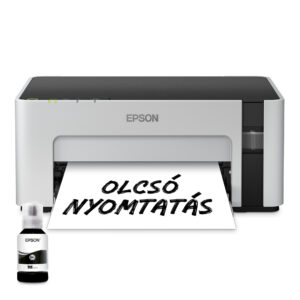 Epson EcoTank M1120 mono A4 tintasugaras nyomtató, WIFI