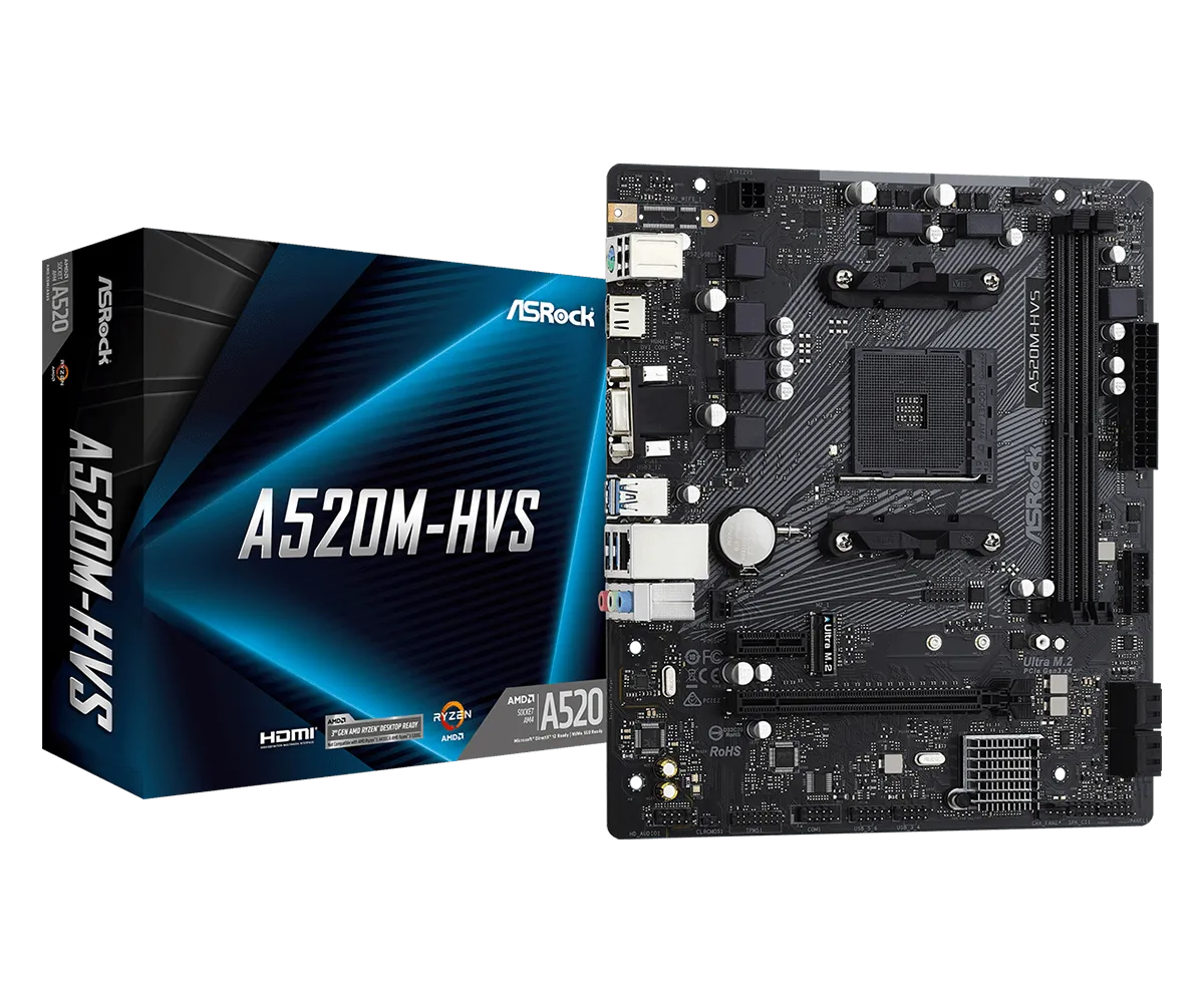 ASRock A520M-HVS