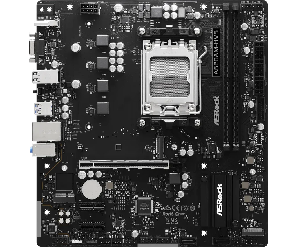 ASRock A620AM-HVS alaplap - Image 2