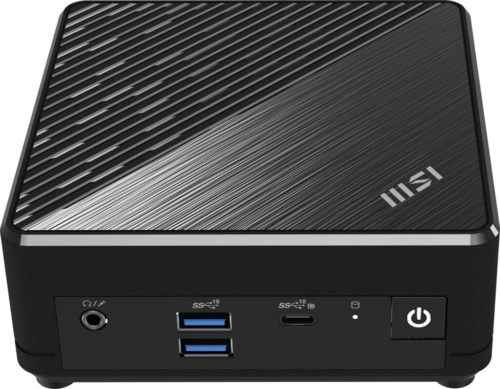 MSI Cubi N ADL S barebone mini PC, fekete - Intel N100 (225BEU-BN100XX) - Image 2