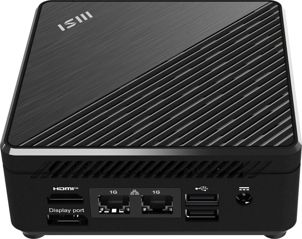 MSI Cubi N ADL S barebone mini PC, fekete - Intel N100 (225BEU-BN100XX) - Image 3