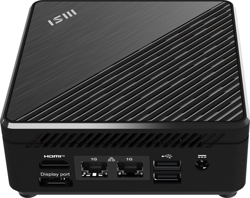 ADL-S-226BEU-BN200XX_2.jpg MSI Cubi N ADL S barebone mini PC, fekete - Intel N200 (226BEU-BN200XX) - Image 2