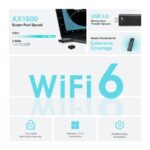 TP-LINK ARCHER TX20U AX1800 Dual Band Wi-Fi 6 Wireless USB Adapter - Image 2