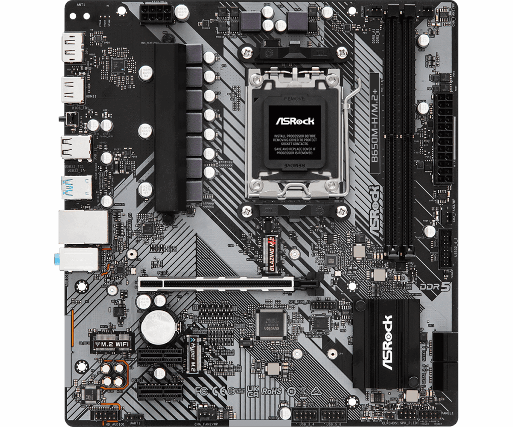 ASRock B650M-H/M.2+ alaplap - Image 2