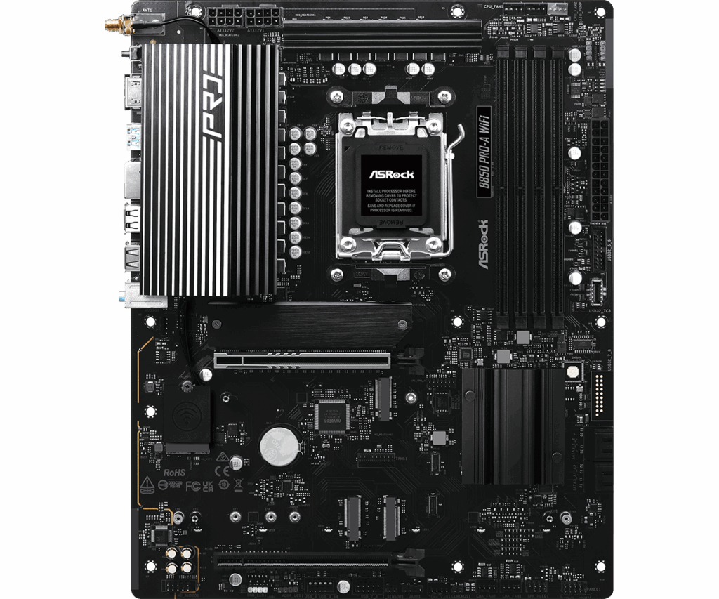 ASRock sAM5 B850 PRO-A WIFI alaplap - Image 3