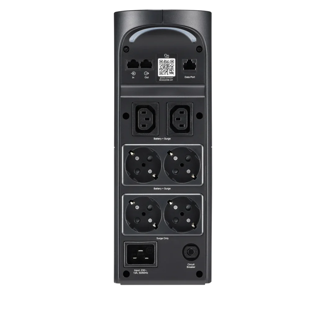 APC Back-UPS Pro 2200VA for Gaming, RGB LED, Tiszta Szinusz, LCD, Black, Schuko - Image 7