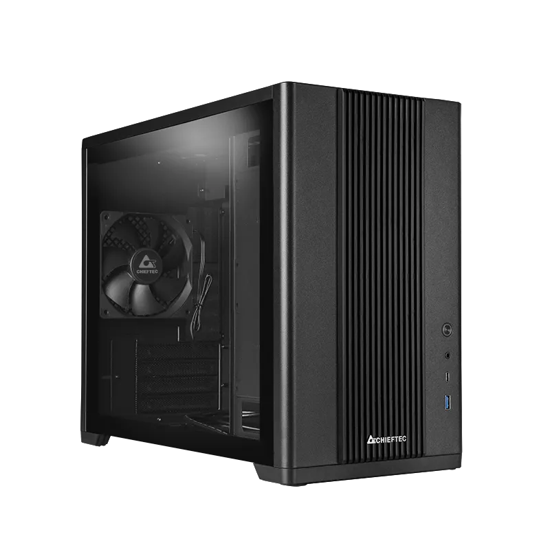 Chieftec BX mATX számítógépház, fekete - BX-10B-OP