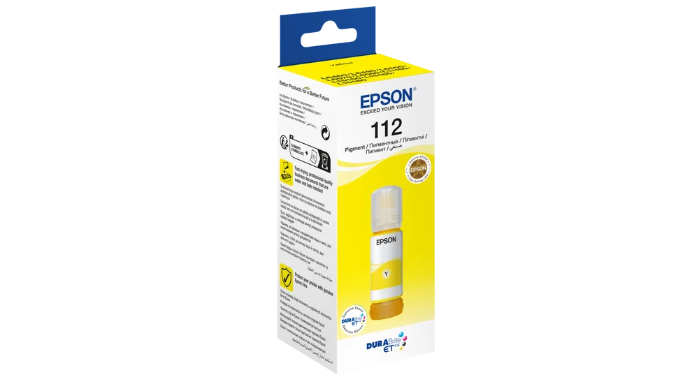 Epson EcoTank 112 tintatartály, sárga